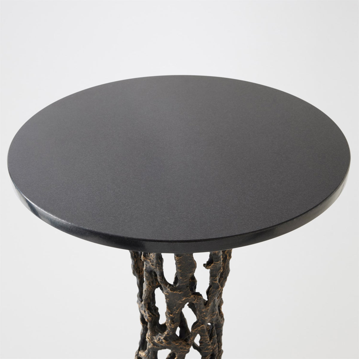 Global Views Perforated Side Table