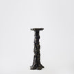 Global Views Black Melting Pillar Candle Holder