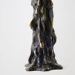 Global Views Black Melting Pillar Candle Holder