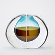 Global Views Blue Split Vase Bookend