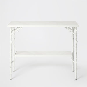 Global Views White Coral Console