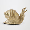 Global Views Brass Snail Sculpture