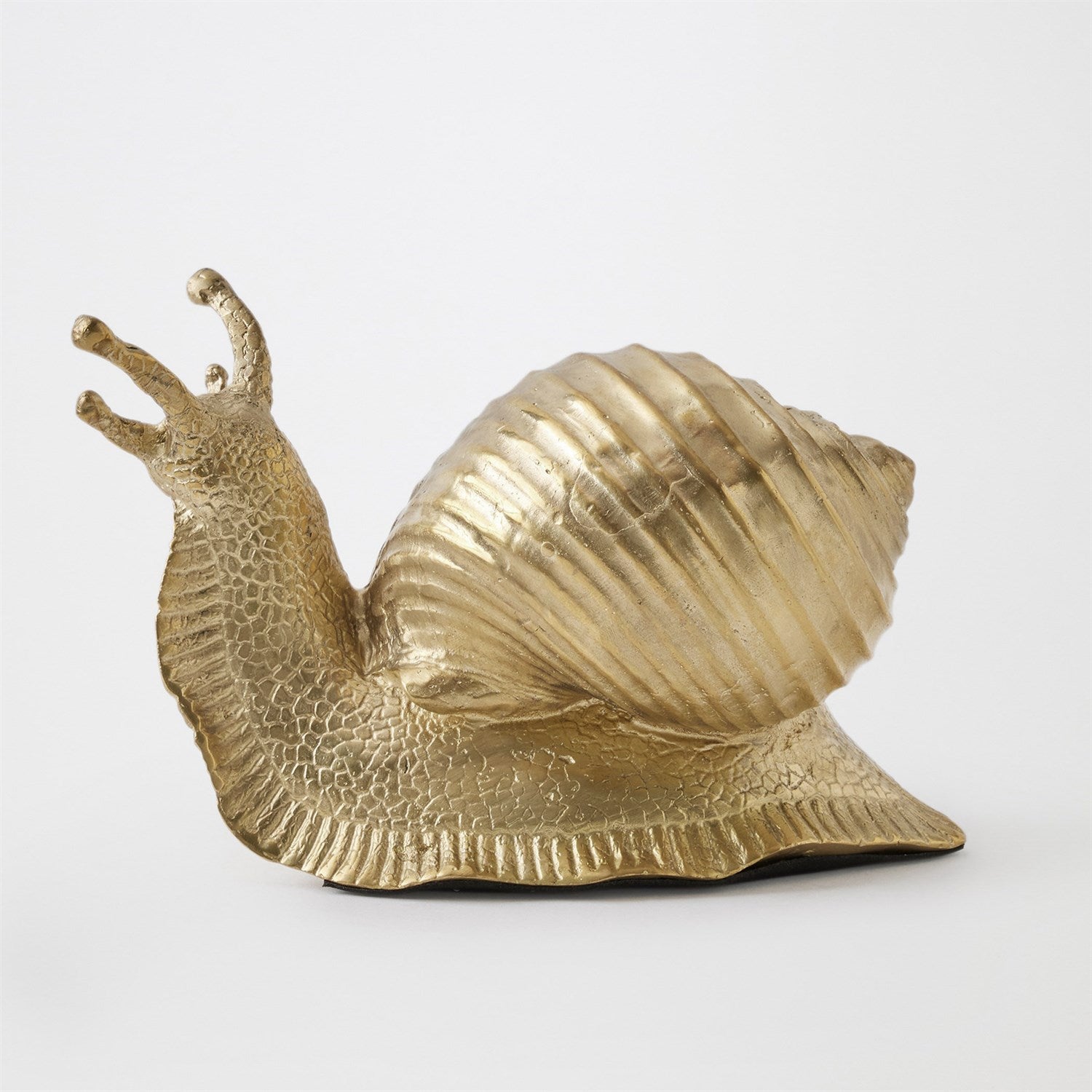 Global Views Brass Snail Sculpture