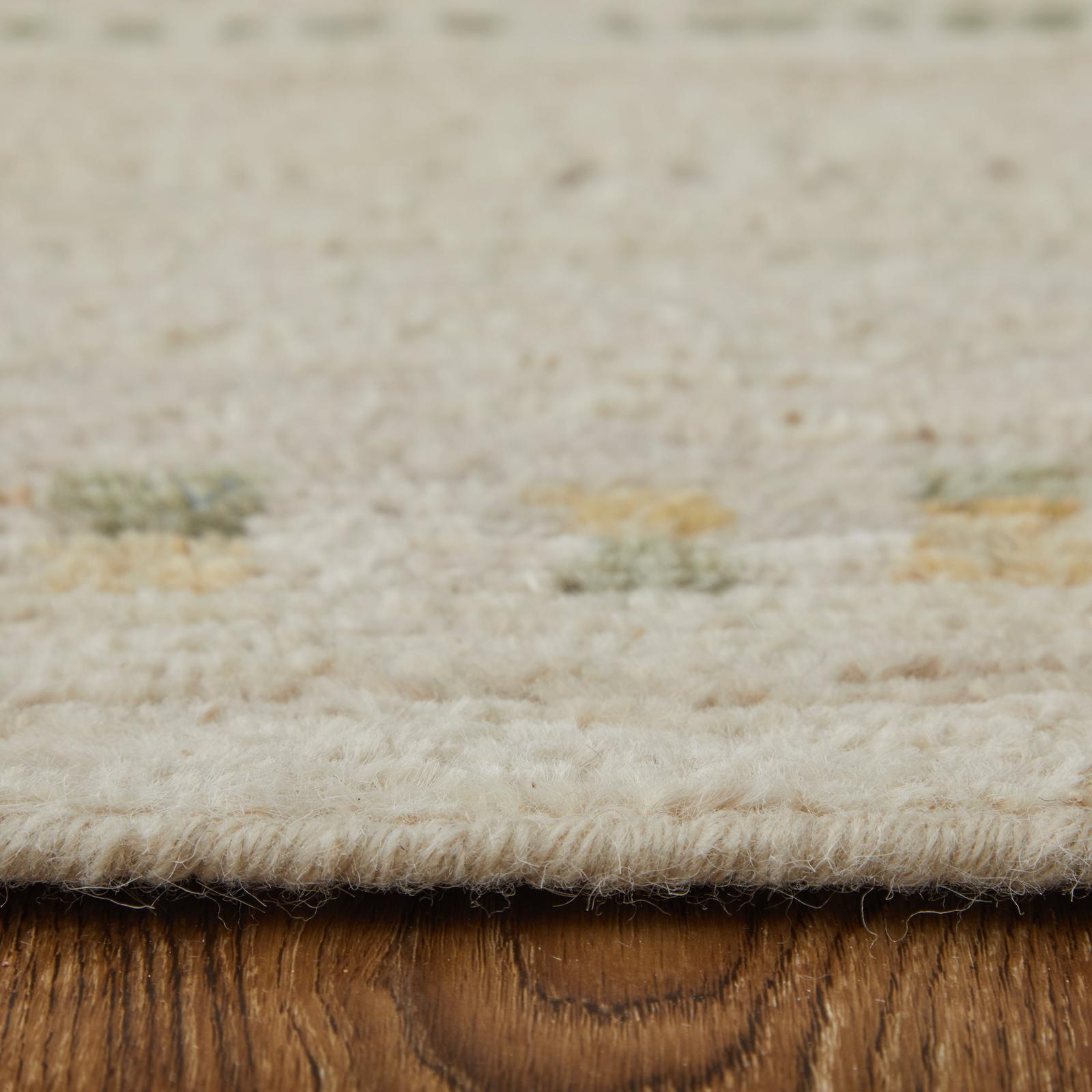 Feizy Kasbah 69G2F Modern Abstract Rug in Tan/Red/Green