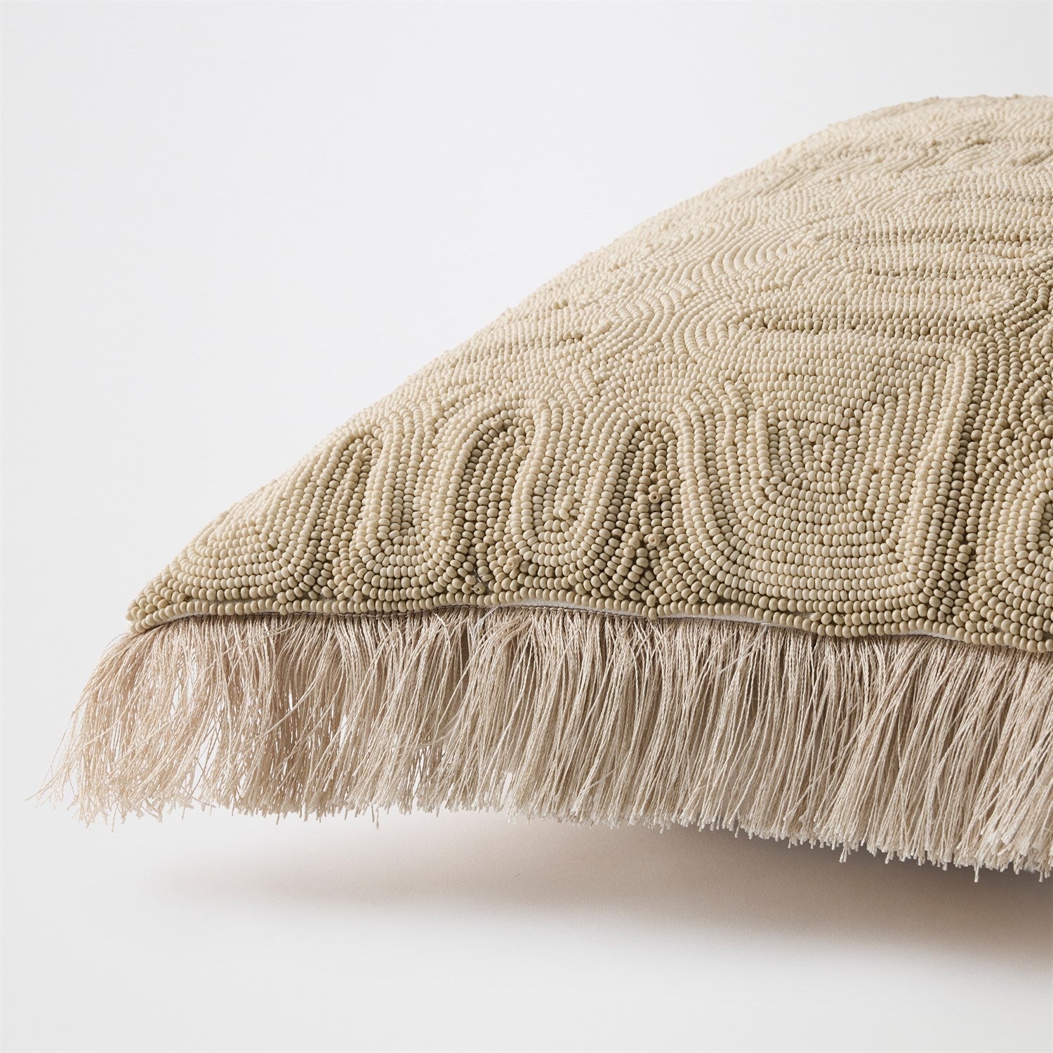 Global Views Duafe Beaded Pillow