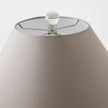 Global Views Gray Abalone Shell Scaled Lamp