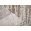 Feizy Vancouver 39NRF Modern Geometric Rug in Tan/Brown/Ivory