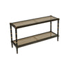 Chelsea House Conner Cane Console Table