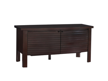 Sligh Studio Designs Lumina Media Console With Two Adjustable Shelves Clearance