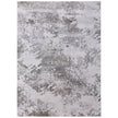 Feizy Waldor 39NDF Modern Abstract in Gray/Silver/Taupe