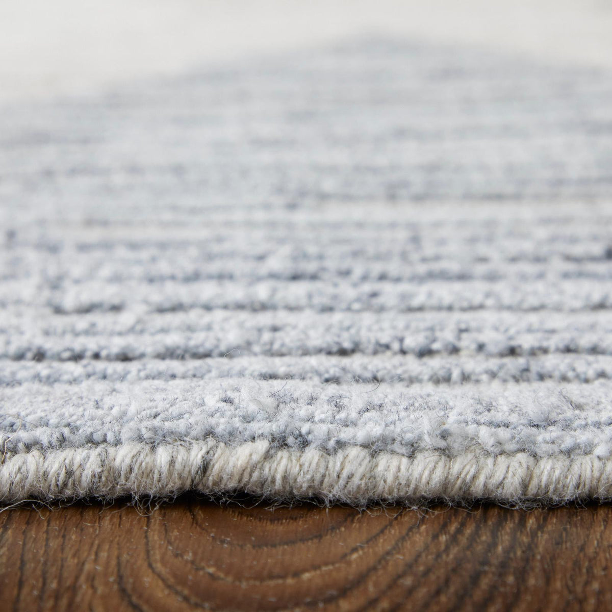 Feizy Elias 69FWF Modern Diamond Rug in Ivory/Blue/Brown