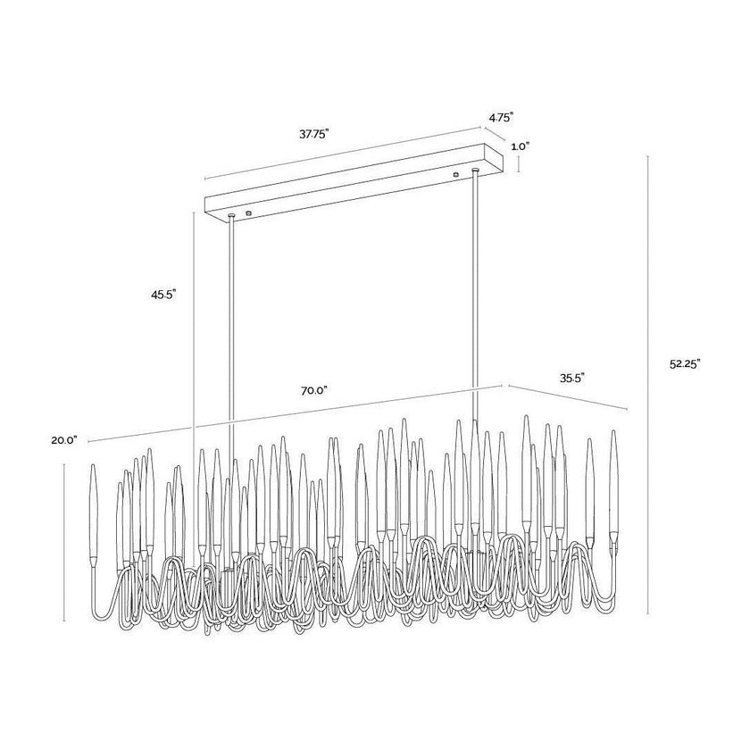 Sunpan Hestia Chandelier