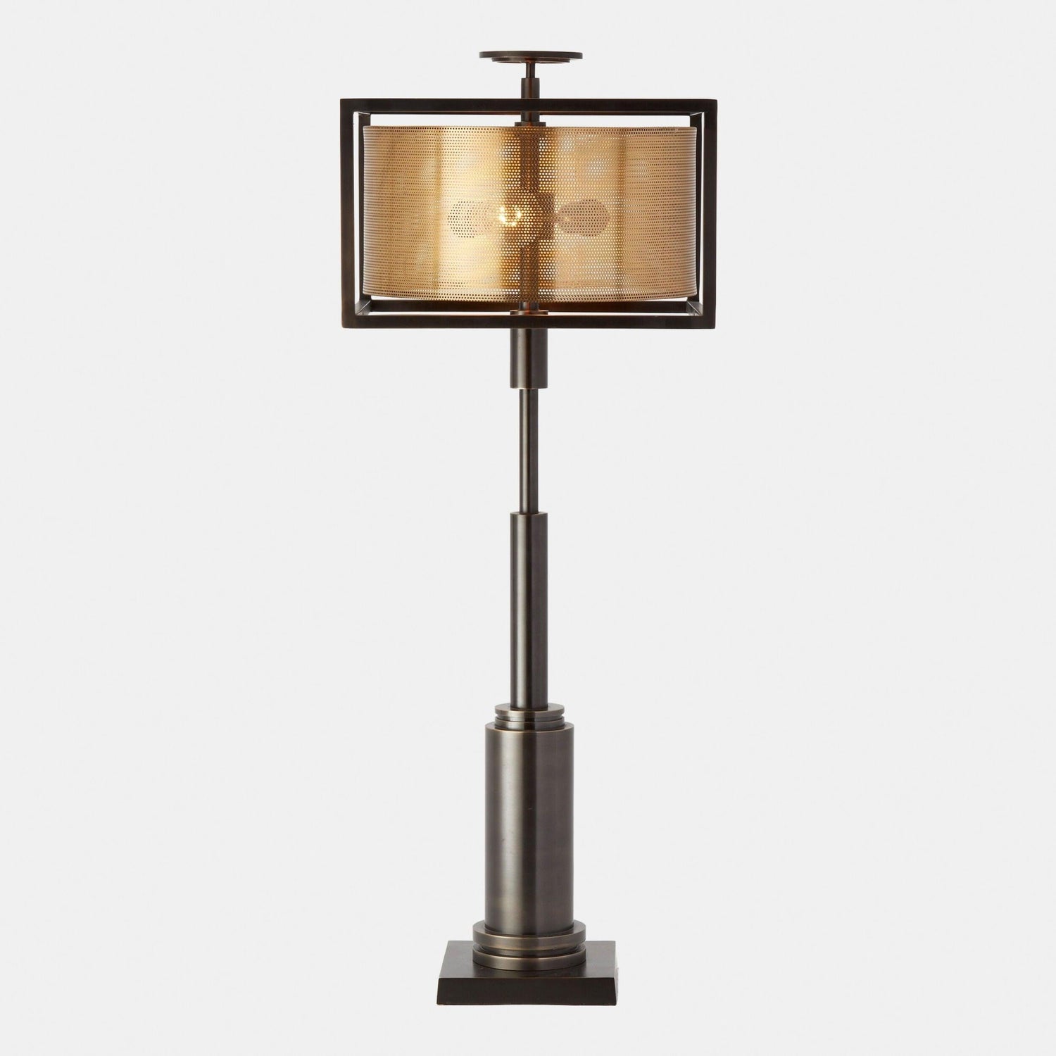 Global Views Double Shade Lamp
