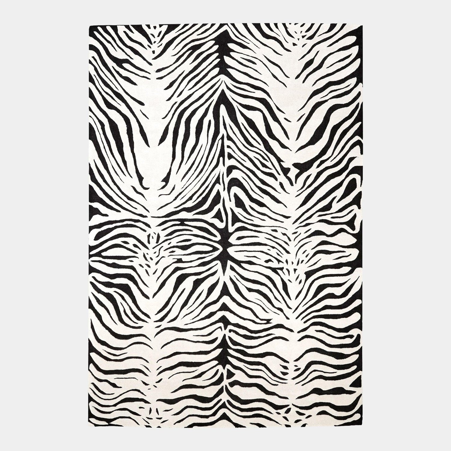Global Views Zebra Rug Clearance