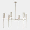 Global Views Golina Fluted Chandelier Clearance