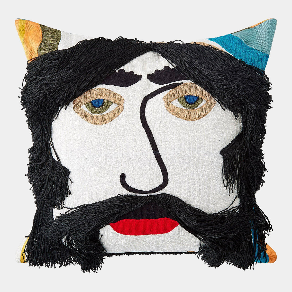 Global Views Jag Fringe Pillow