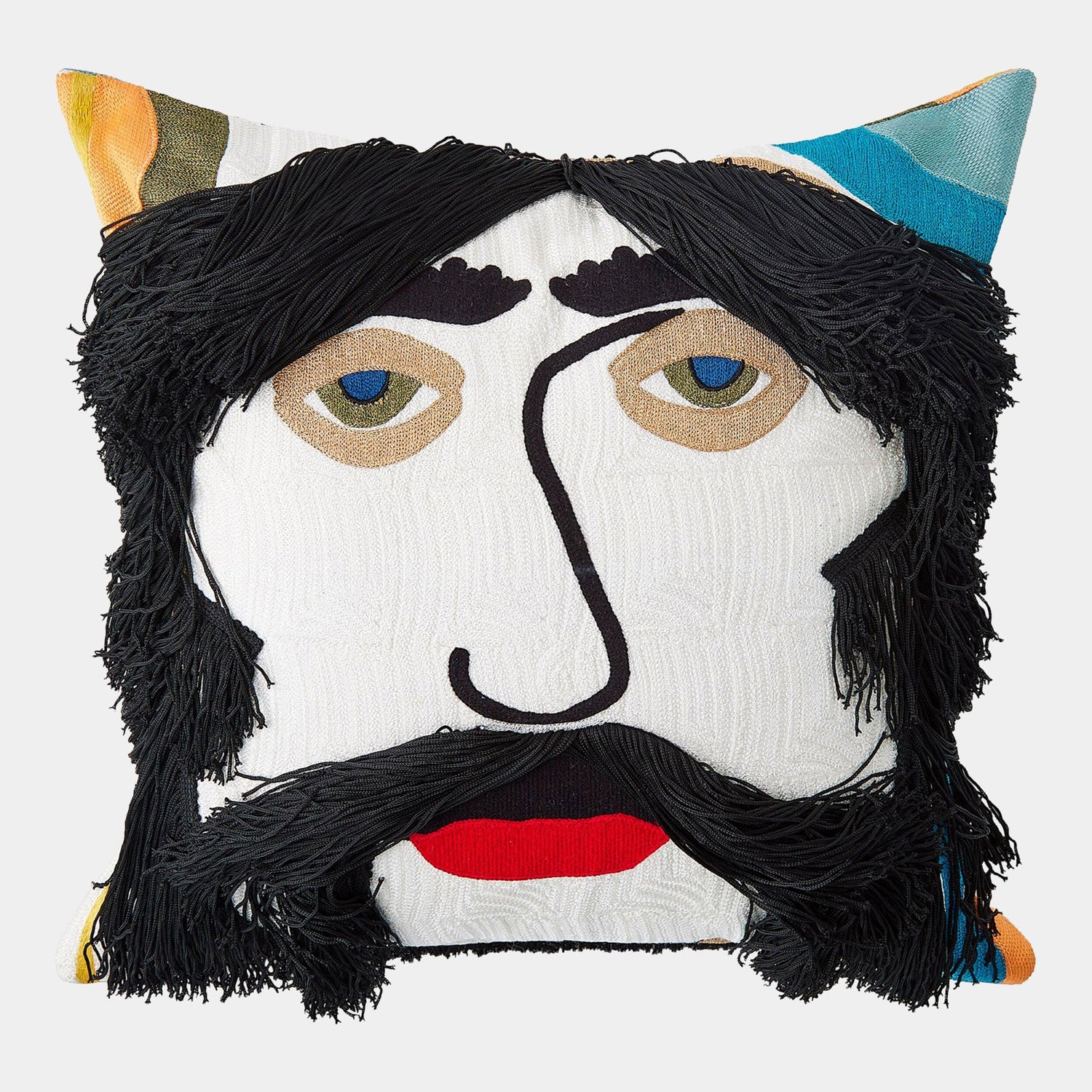 Global Views Jag Fringe Pillow