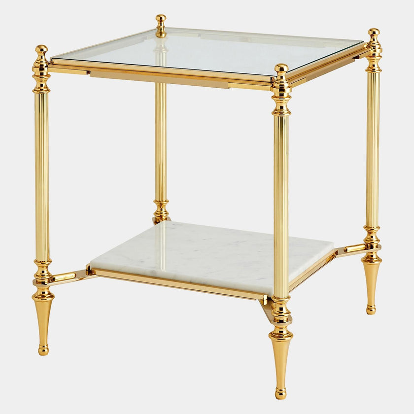 Global Views Medford Side Table