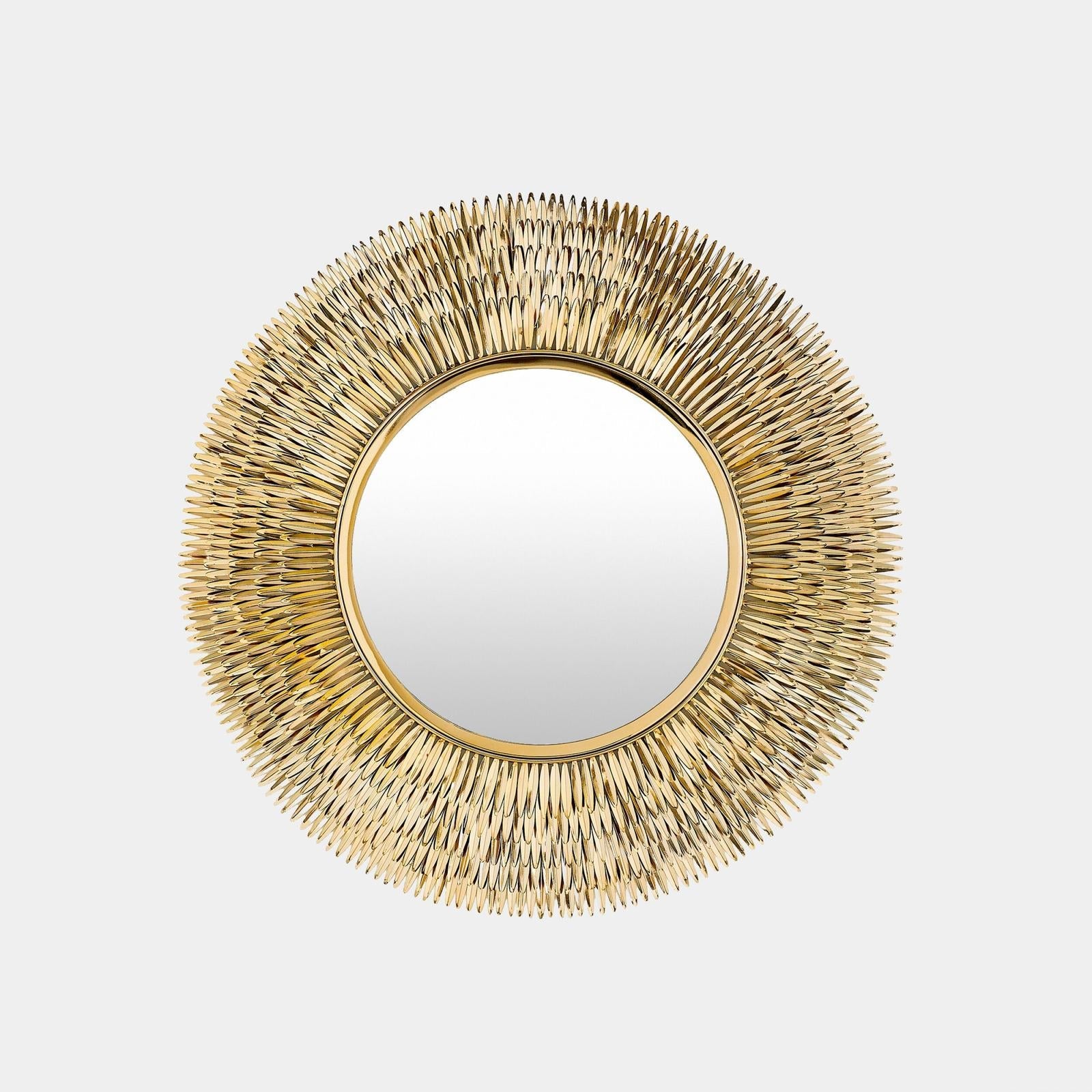 Global Views Quill Burst Mirror