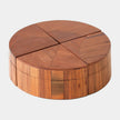 Global Views Willamette Quartered Wood Box Set Clearance