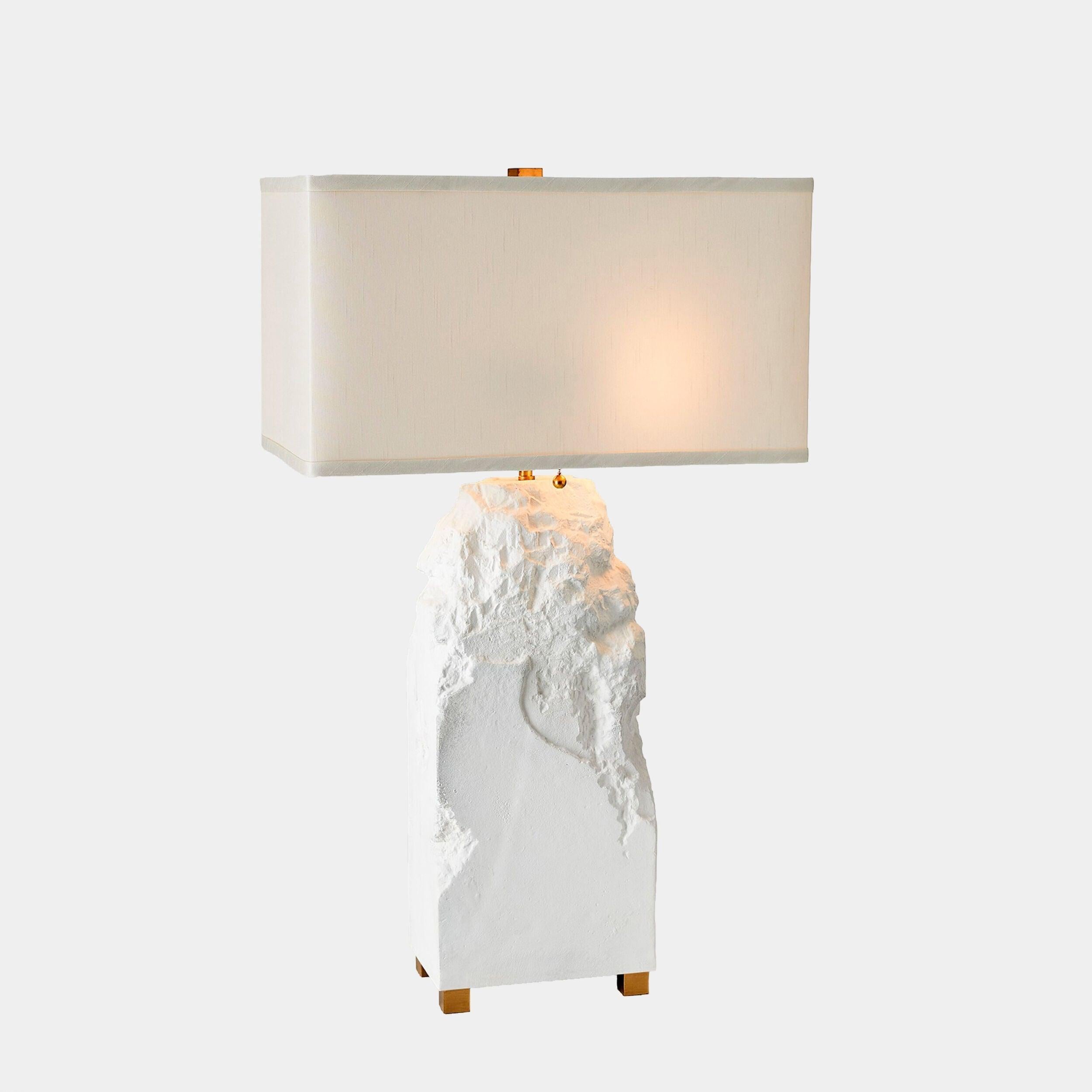 Global Views Honnold Chiseled Block Lamp Clearance