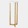 Global Views Laura Marble Disk Table