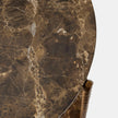 Global Views Pinkered Side Table