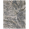 Feizy Skyview 39Q8F Modern Abstract Rug in Gray/Green/Ivory