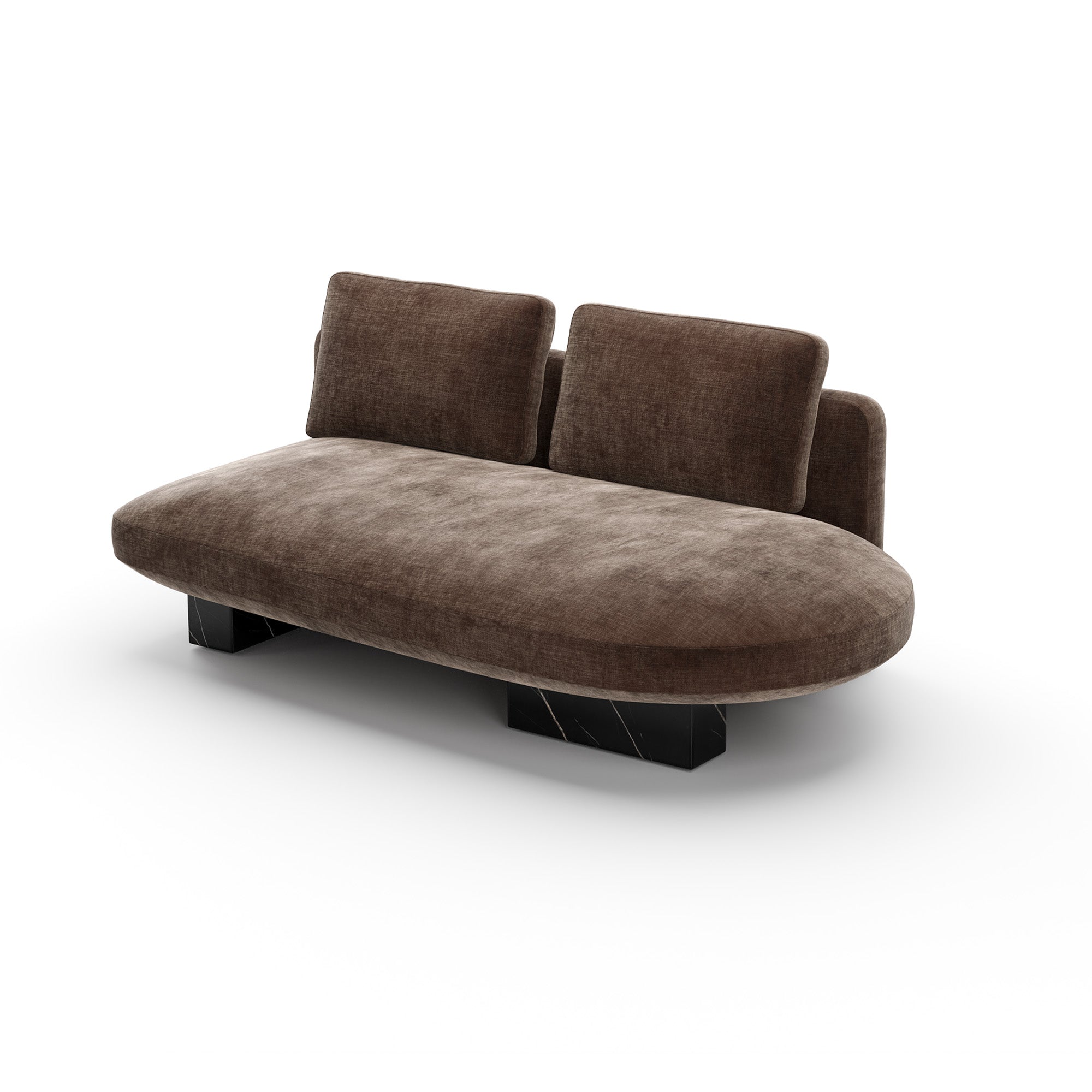 Caracole Overlap Sectional - Components