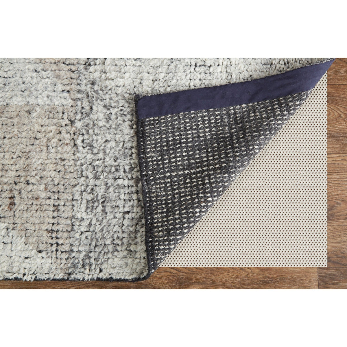 Feizy Alford 6910F Modern Geometric in Ivory/Gray/Taupe