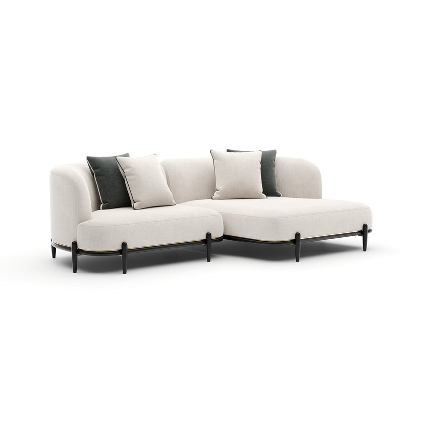 Caracole Madera Sectional