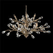 John Richard Budding Crystal Ten-Light Chandelier
