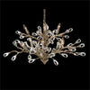 John Richard Budding Crystal Ten-Light Chandelier