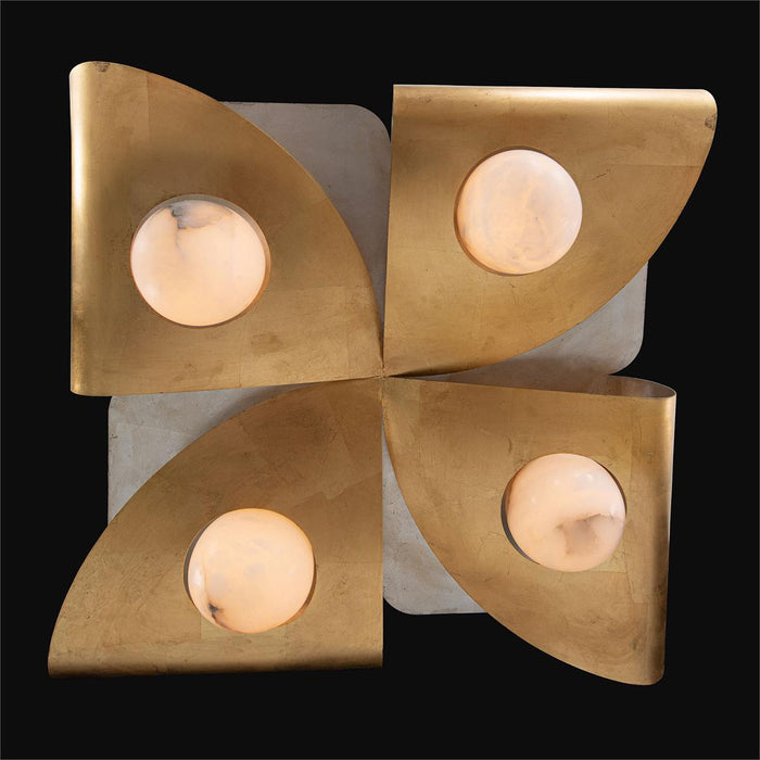 John Richard Dobrar Four-Light Flush Mount and Wall Sconce