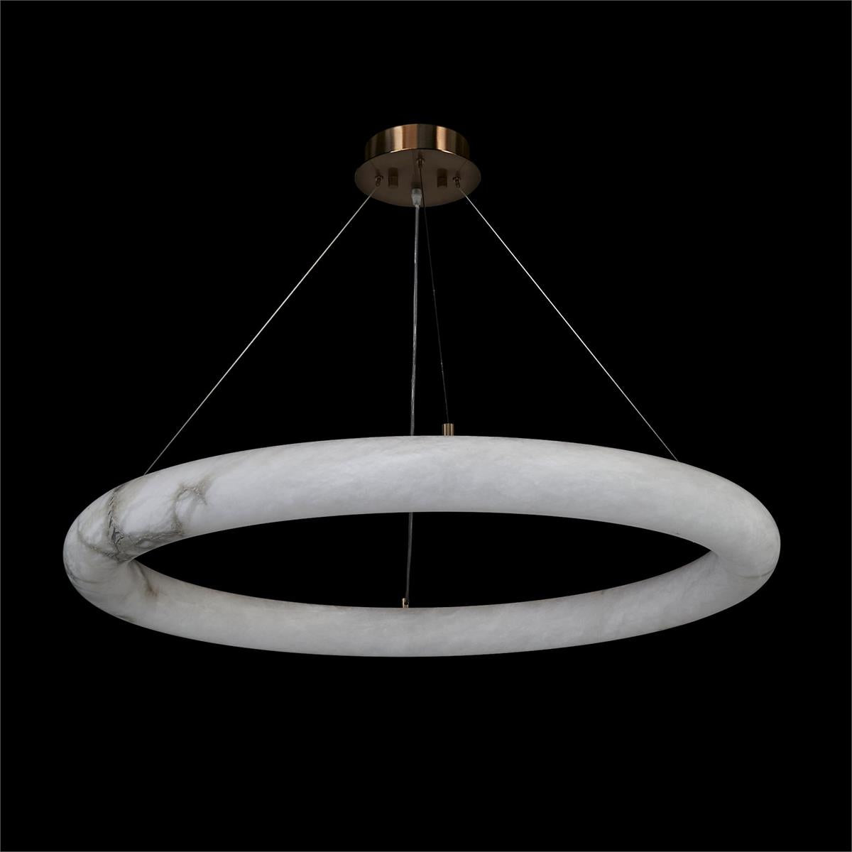 John Richard Alabaster Halo Pendant