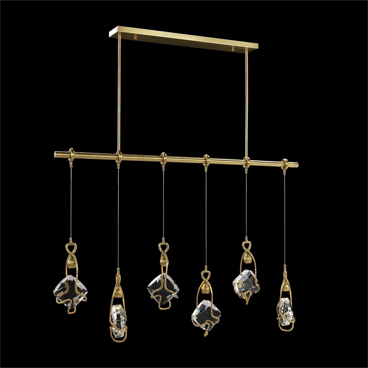 John Richard Mirelle Six-Light Horizontal Chandelier