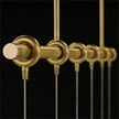 John Richard Mirelle Six-Light Horizontal Chandelier