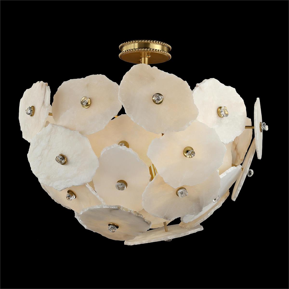John Richard Montserrat Four-Light Flush Mount