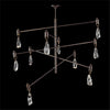 John Richard Barcelona Ten-Light Chandelier