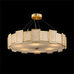 John Richard Calcite Panel Six-Light Chandelier