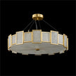 John Richard Calcite Panel Six-Light Chandelier