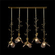 John Richard Dryad Five-Light Horizontal Chandelier