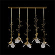 John Richard Dryad Five-Light Horizontal Chandelier