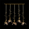 John Richard Dryad Five-Light Horizontal Chandelier