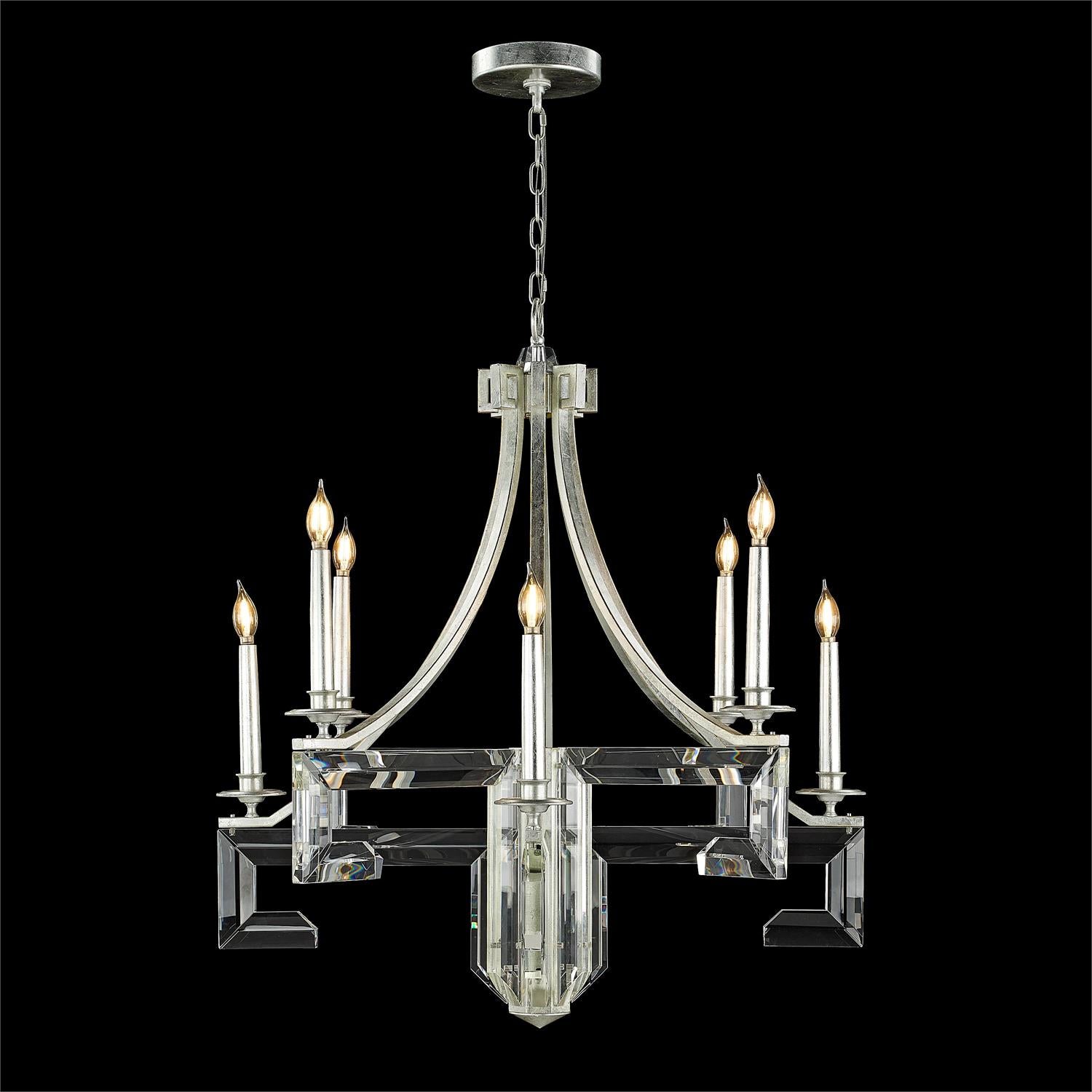 John Richard Lucan Eight-Light Chandelier