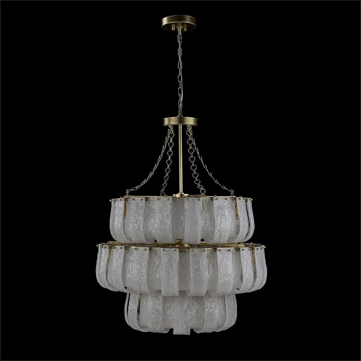 John Richard Castello Three-Tier Twenty-Four-Light Chandelier