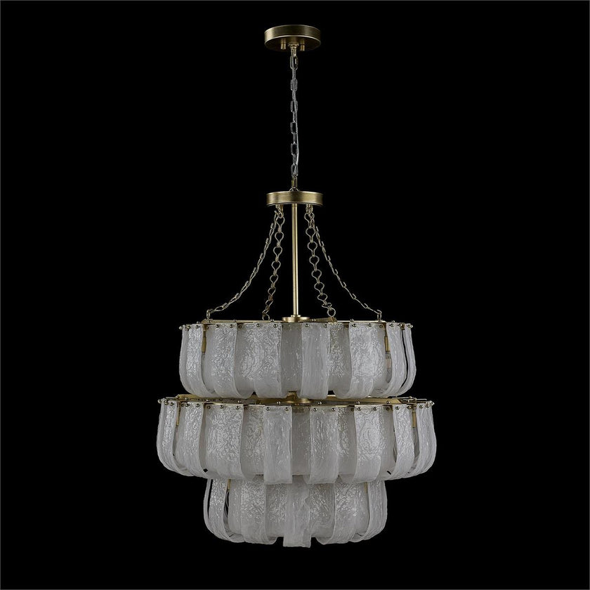 John Richard Castello Three-Tier Twenty-Four-Light Chandelier
