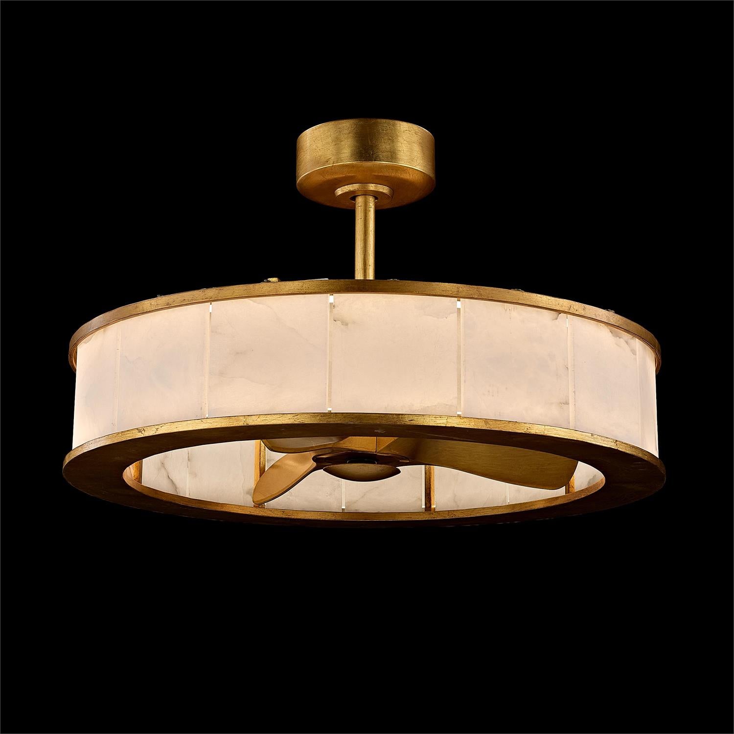 John Richard Hadrian Chandelier with Fan