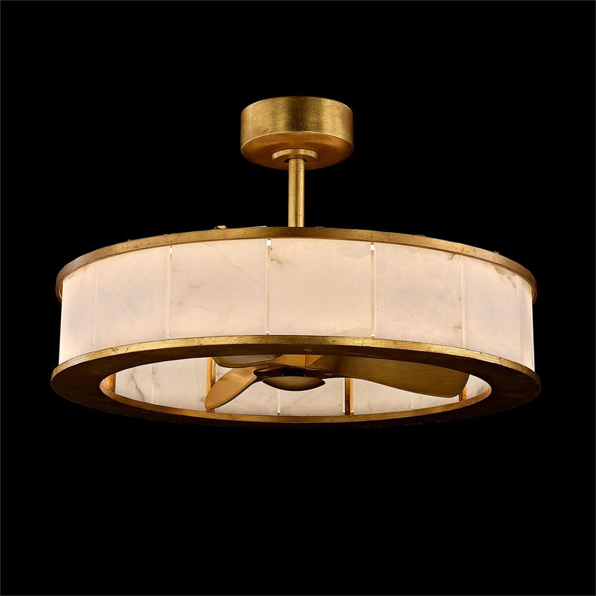 John Richard Hadrian Chandelier with Fan