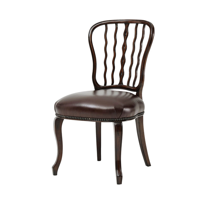 Theodore Alexander The Seddon Mahogany Side Chair - Set of 2